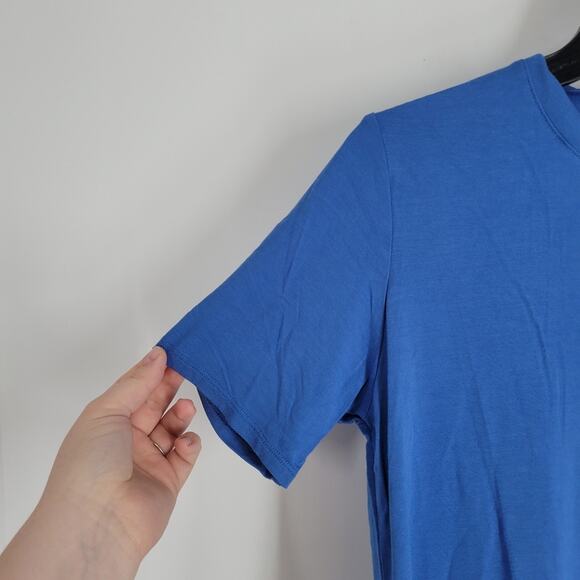 Johnny Was Blue Storm Favorite Short Sleeve Crewneck Tee Shirt XS - Picture 3 of 8